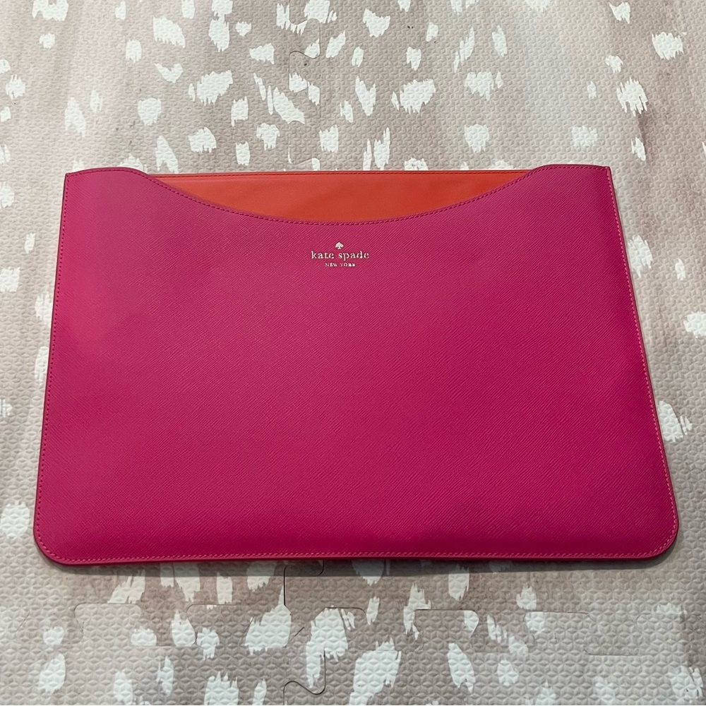 Hot Pink Kate Spade Laptop Sleeve